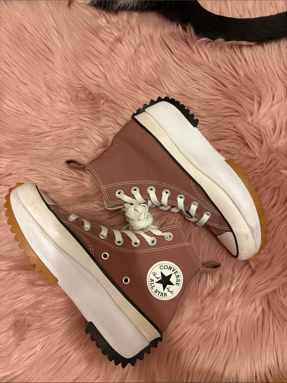 Converse Chuck Taylor All Star High Top Platform Sneakers - Muave Canvas